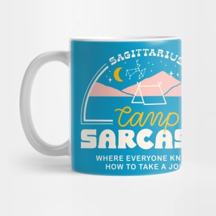 Sagittarius Camp Sarcasm Mug